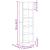 Bibliotecă, gri sonoma, 50x31x169 cm, lemn prelucrat GartenMobel Dekor