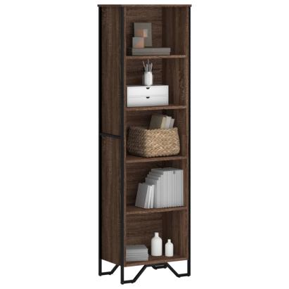 Bibliotecă, stejar maro, 50x31x169 cm, lemn prelucrat GartenMobel Dekor