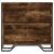 Bibliotecă, stejar fumuriu, 80x31x74,5 cm, lemn prelucrat GartenMobel Dekor