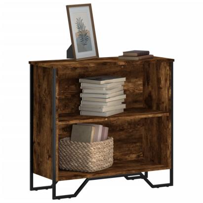Bibliotecă, stejar fumuriu, 80x31x74,5 cm, lemn prelucrat GartenMobel Dekor