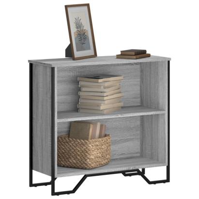 Bibliotecă, gri sonoma, 80x31x74,5 cm, lemn prelucrat GartenMobel Dekor