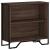 Bibliotecă, stejar maro, 80x31x74,5 cm, lemn prelucrat GartenMobel Dekor