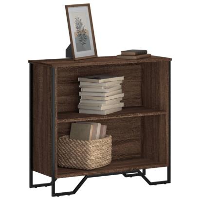 Bibliotecă, stejar maro, 80x31x74,5 cm, lemn prelucrat GartenMobel Dekor