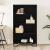 Bibliotecă, negru, 80x31x137,5 cm, lemn prelucrat GartenMobel Dekor