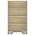 Bibliotecă, stejar sonoma, 80x31x137,5 cm, lemn prelucrat GartenMobel Dekor