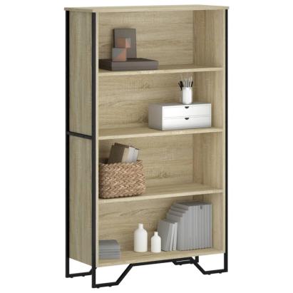 Bibliotecă, stejar sonoma, 80x31x137,5 cm, lemn prelucrat GartenMobel Dekor