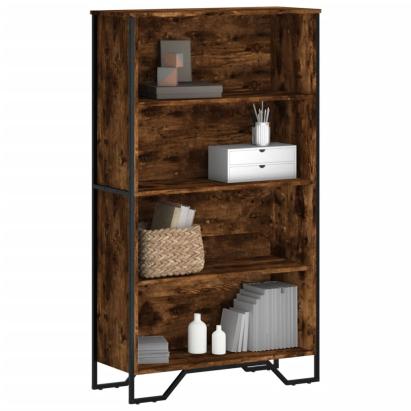 Bibliotecă, stejar fumuriu, 80x31x137,5 cm, lemn prelucrat GartenMobel Dekor