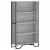 Bibliotecă, gri sonoma, 80x31x137,5 cm, lemn prelucrat GartenMobel Dekor