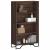 Bibliotecă, stejar maro, 80x31x137,5 cm, lemn prelucrat GartenMobel Dekor