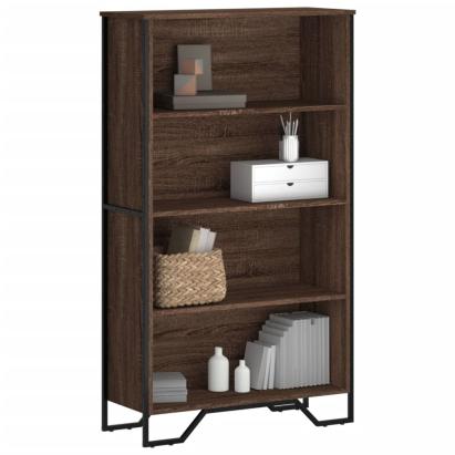 Bibliotecă, stejar maro, 80x31x137,5 cm, lemn prelucrat GartenMobel Dekor