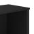 Pantofar, negru, 90x38x45,5 cm, lemn prelucrat GartenMobel Dekor