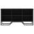 Pantofar, negru, 90x38x45,5 cm, lemn prelucrat GartenMobel Dekor