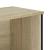 Pantofar, stejar sonoma, 90x38x45,5 cm, lemn prelucrat GartenMobel Dekor