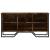 Pantofar, stejar fumuriu, 90x38x45,5 cm, lemn compozit GartenMobel Dekor