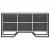 Pantofar, gri sonoma, 90x38x45,5 cm, lemn prelucrat GartenMobel Dekor