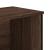 Pantofar, stejar maro, 90x38x45,5 cm, lemn prelucrat GartenMobel Dekor