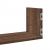 Rafturi de perete 3 buc. stejar maro 58x18x18 cm lemn prelucrat GartenMobel Dekor