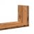 Rafturi perete, 3 buc., lemn vechi, 58x18x18 cm, lemn prelucrat GartenMobel Dekor