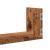 Rafturi perete, 3 buc., lemn vechi, 58x18x18 cm, lemn prelucrat GartenMobel Dekor