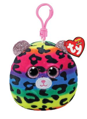 PLUS BRELOC TY 8.5CM SQUISHY BEANIES LEOPARD DOTTY SuperHeroes ToysZone