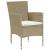 Set mobilier de grădină, 11 piese, bej, poliratan GartenMobel Dekor
