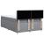 Pat box spring cu saltea, gri deschis, 140x190 cm, textil GartenMobel Dekor