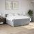 Pat continental, gri deschis, 180x200 cm, material textil GartenMobel Dekor
