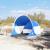 Cort de plajă pop-up, albastru azur, rezistent la apă GartenMobel Dekor