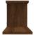 Raft TV montat pe perete stejar maro 125x18x23 cm lemn GartenMobel Dekor
