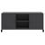 Dulap TV, negru, 100,5x39x43,5 cm, oțel laminat la rece GartenMobel Dekor