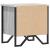 Noptiere, 2 buc., sonoma gri, 40x30x40 cm, lemn prelucrat GartenMobel Dekor