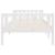 Pat pentru copii fără saltea, alb, 90x190 cm, lemn masiv de pin GartenMobel Dekor