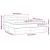 Pat box spring cu saltea, crem, 160x200 cm, material textil GartenMobel Dekor