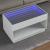 Măsuță de cafea cu LED infinity, alb, 90x50x50 cm GartenMobel Dekor
