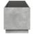 Măsuță de cafea cu LED infinity, gri beton, 90x50x50 cm GartenMobel Dekor