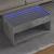 Măsuță de cafea cu LED infinity, gri beton, 90x50x50 cm GartenMobel Dekor