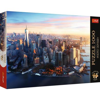 PUZZLE TREFL 1000 PREMIUM PLUS PHOTO ODYSSEY MANHATTAN NEW YORK SuperHeroes ToysZone