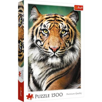 PUZZLE TREFL 1500 PORTRET TIGRU SuperHeroes ToysZone