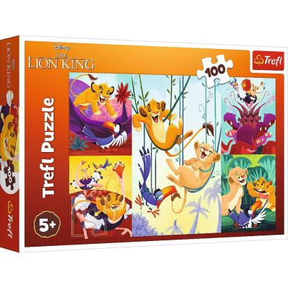 PUZZLE TREFL 100 DISNEY CURAJOSUL REGE LION SuperHeroes ToysZone