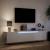 Dulap TV de perete cu lumini LED, alb, 180x31x39,5 cm GartenMobel Dekor