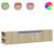 Dulap TV de perete cu lumini LED, stejar sonoma, 180x31x39,5 cm GartenMobel Dekor