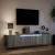 Comodă TV de perete cu lumini LED, gri sonoma, 180x31x39,5 cm GartenMobel Dekor