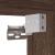 Dulap TV de perete cu lumini LED, stejar maro, 180x31x39,5 cm GartenMobel Dekor