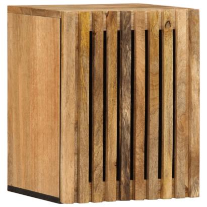 Dulap de perete de baie, 38x34x48 cm, lemn masiv mango brut GartenMobel Dekor