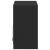 Dulap cu LED, negru, 72x34x61 cm, lemn prelucrat GartenMobel Dekor