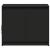 Dulap cu LED, negru, 72x34x61 cm, lemn prelucrat GartenMobel Dekor