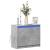 Dulap cu LED, gri beton, 72x34x61 cm, lemn prelucrat GartenMobel Dekor