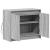 Dulap cu LED, gri sonoma, 72x34x61 cm, lemn prelucrat GartenMobel Dekor