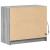 Dulap cu LED, gri sonoma, 72x34x61 cm, lemn prelucrat GartenMobel Dekor