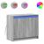 Dulap cu LED, gri sonoma, 72x34x61 cm, lemn prelucrat GartenMobel Dekor
